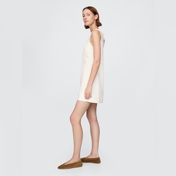 NWT Gap Linen-Blend Mini Shift Dress - Picture 3 of 5